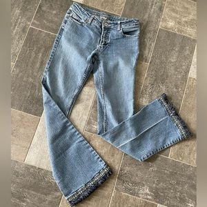 Vintage Boot Jeans with Lace